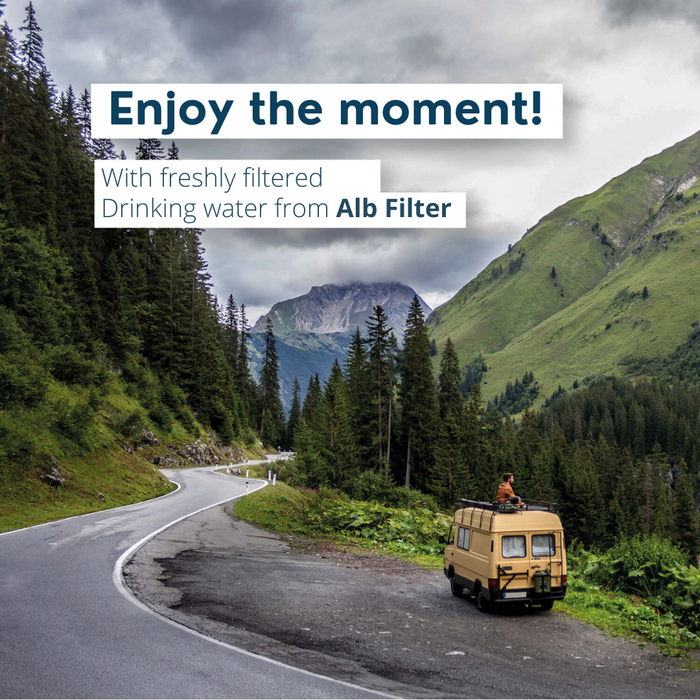 [Alb Filter®] MOBIL NANO - Drinking Water Filter | With quick connect