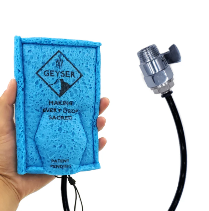 [GEYSER] EcoShower | Replaces Shower Wand | Half Kit