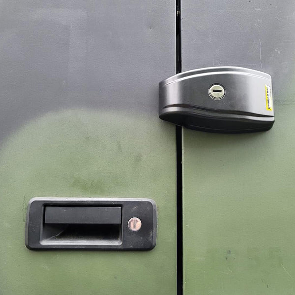 HEO Solutions® Swivel Security lock for Vans & Military trucks